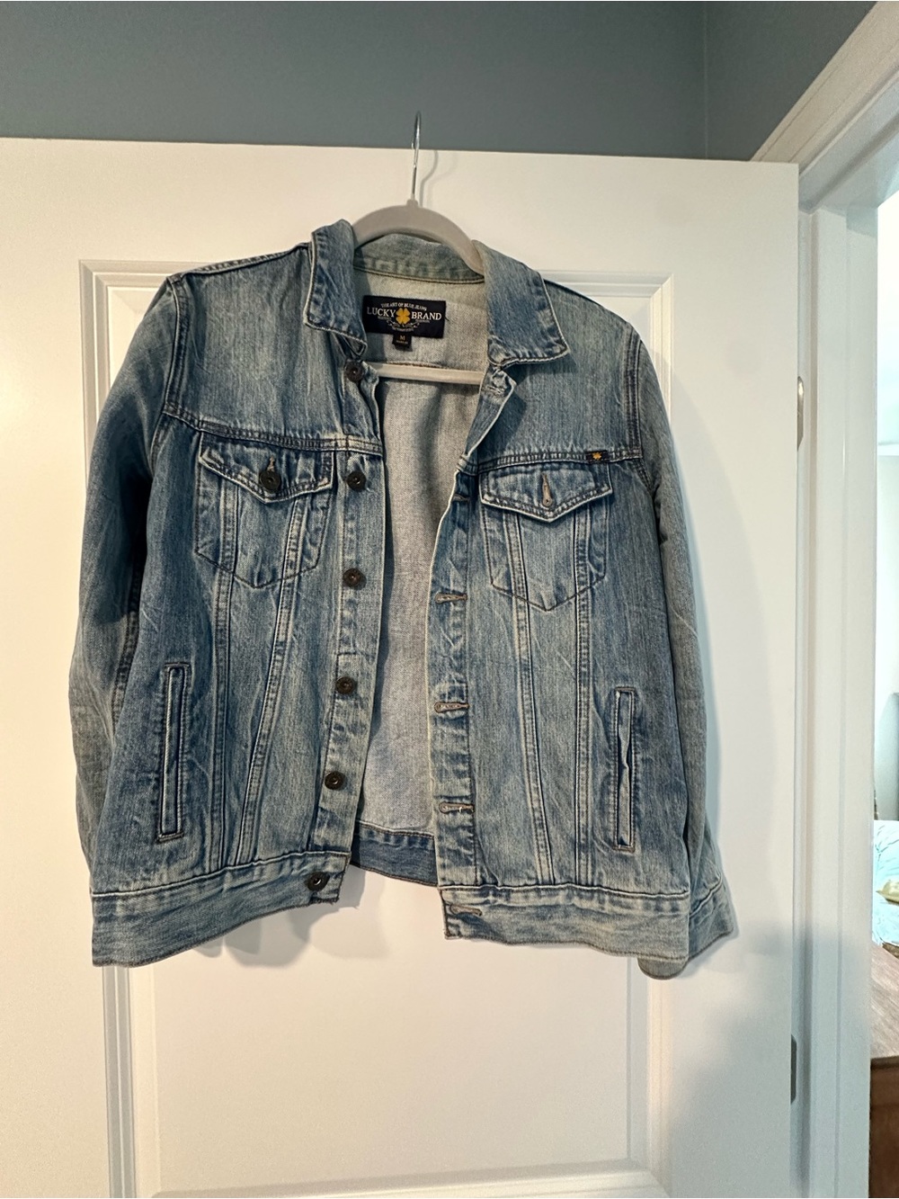 Lucky Brand Light Wash Denim Jacket